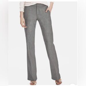 Banana Republic Gray Logan Trousers Office Pants 6P